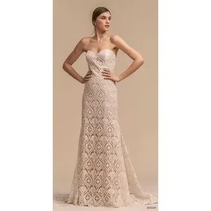Bhldn lilac gown deals